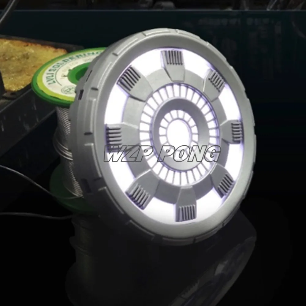 WZP понг Мстители 1:1 Железный человек дуговой реактор экшн фигурка носить грудь