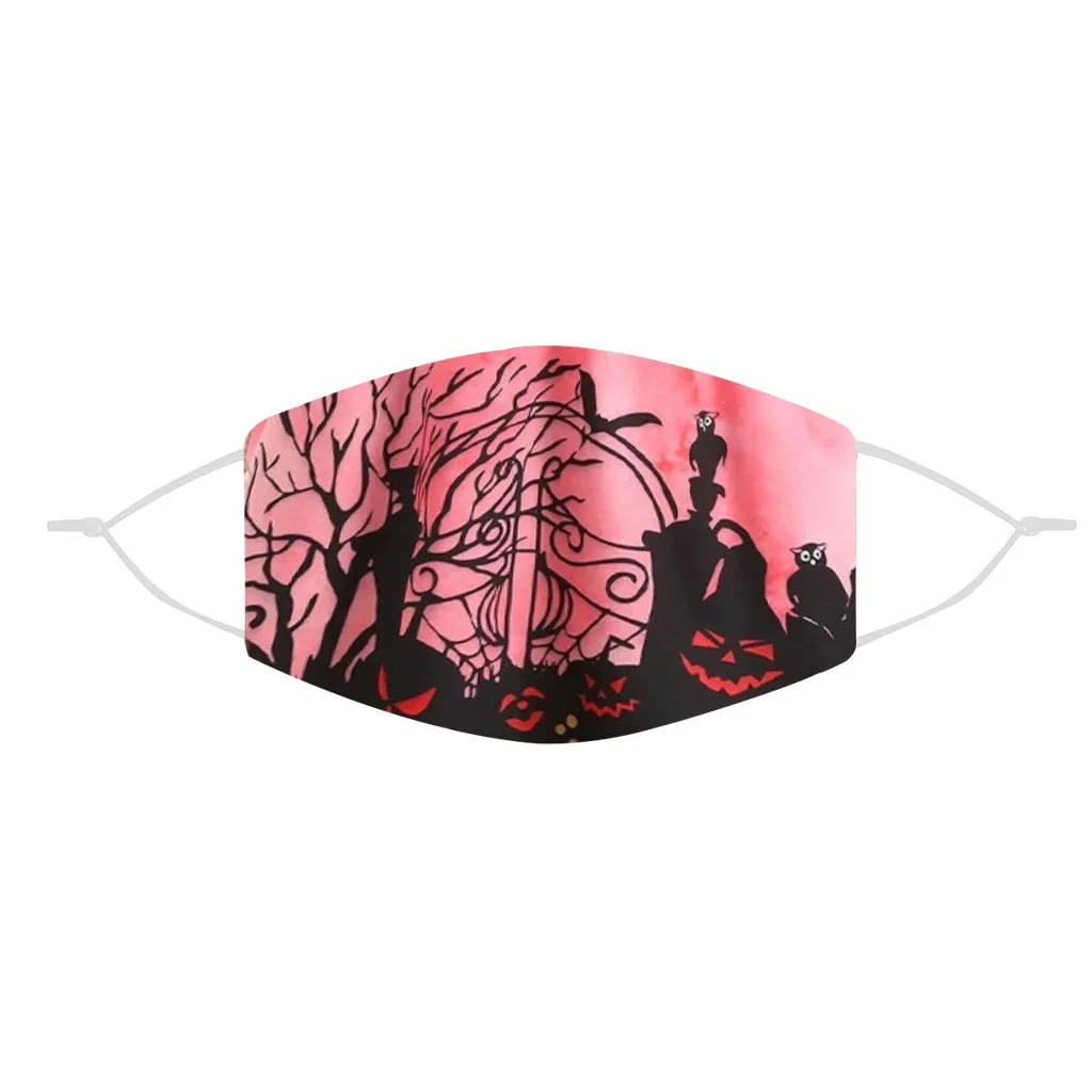 Забавная хлопковая маска для лица Вечерние Маски Хэллоуина косплея новые чехлы