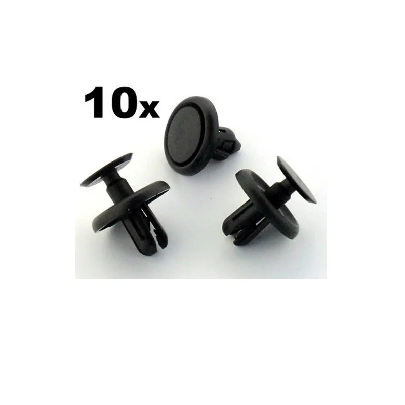 

10x Plastic Trim Clips For Toyota Wheel Arch Inner Wing Lining, Engine Shields Cover
