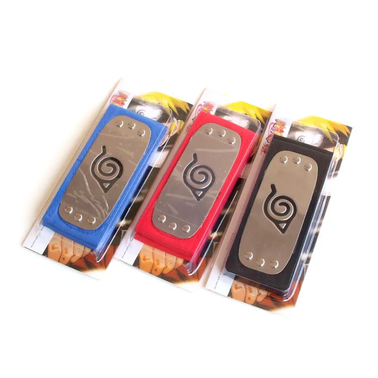 Дешевая повязка на голову в виде деревни листьев для аниме косплея Какаси Хатаке