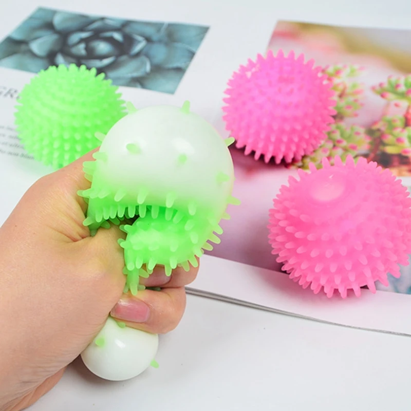 Игрушки для снятия стресса Мягкий Мяч Забавный подарок сжимаемые массажные мячи