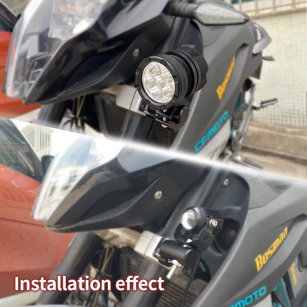 Универсальный кронштейн для крепления на руль мотоцикла 25 мм|Кронштейн фары| |