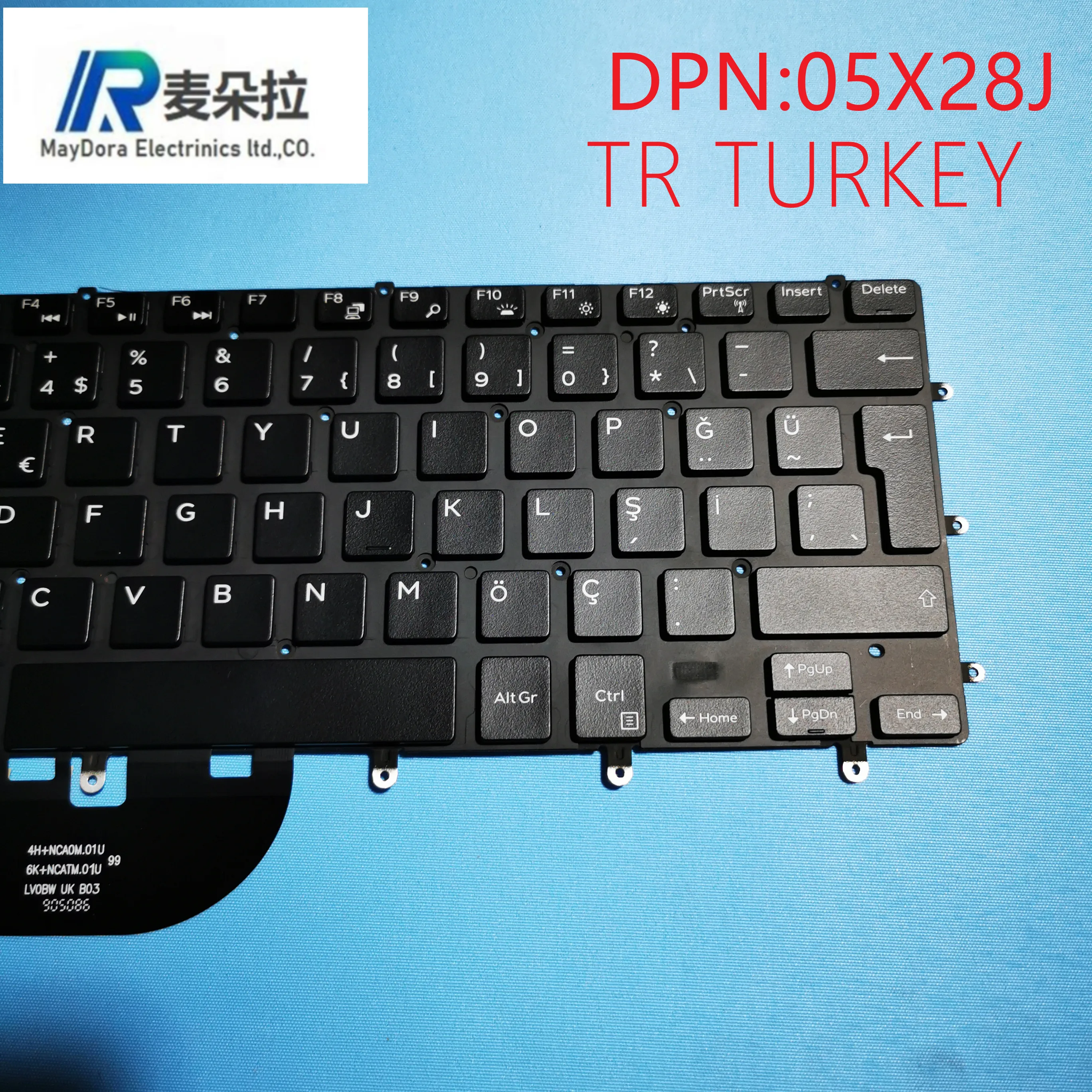 TUR TURKEY Backlight keyboard for DELL XPS15 9550 9560 9570 PRECISION 5510 5520 5530 LAPTOP 05X28J | Компьютеры и офис