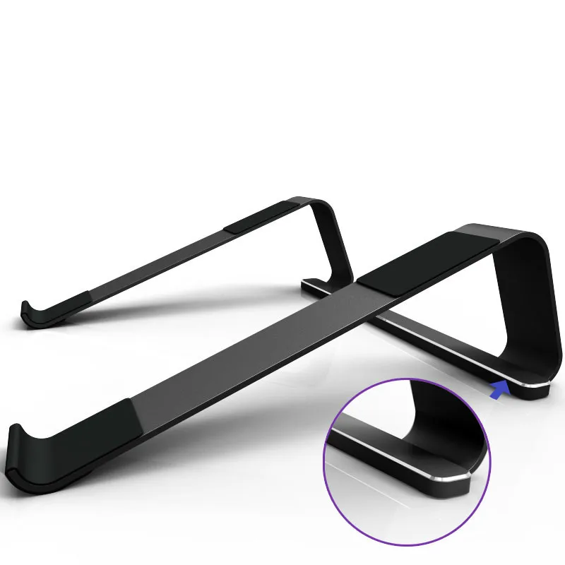 Подставка для ноутбука переносной Регулируемый угол наклона алюминиевый сплав