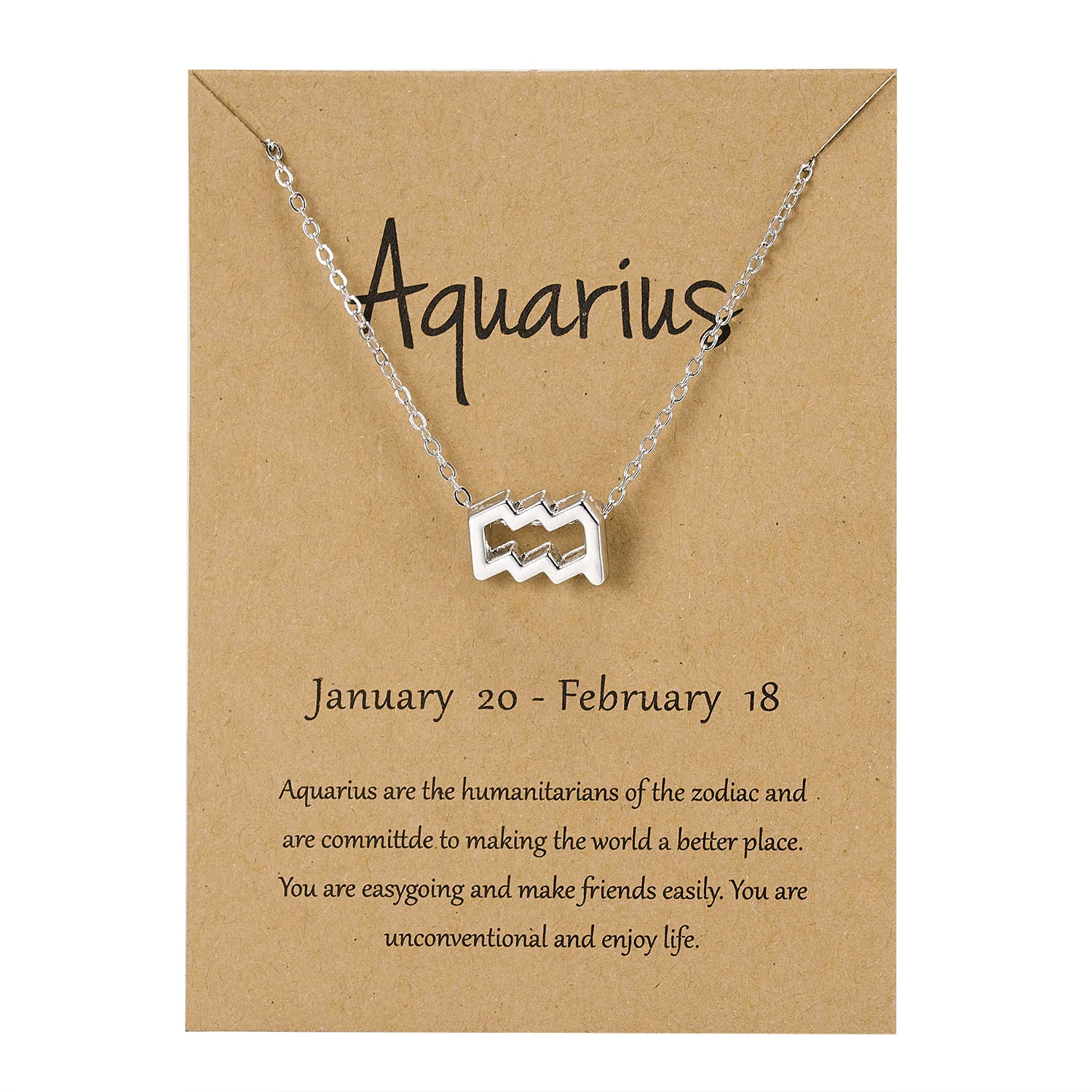 Модное ожерелье с подвеской 12 созвездий, ожерелье с карточкой желаний, цепочка до ключиц для женщин, ювелирные изделия, подарок на день рождения, чокер, ювелирные изделия Модное ожерелье с подвеской 12 созвездий, ожерелье с карточкой желаний, цепочка до ключиц для женщин, ювелирные изделия, подарок на день рождения, чокер, ювелирные изделия