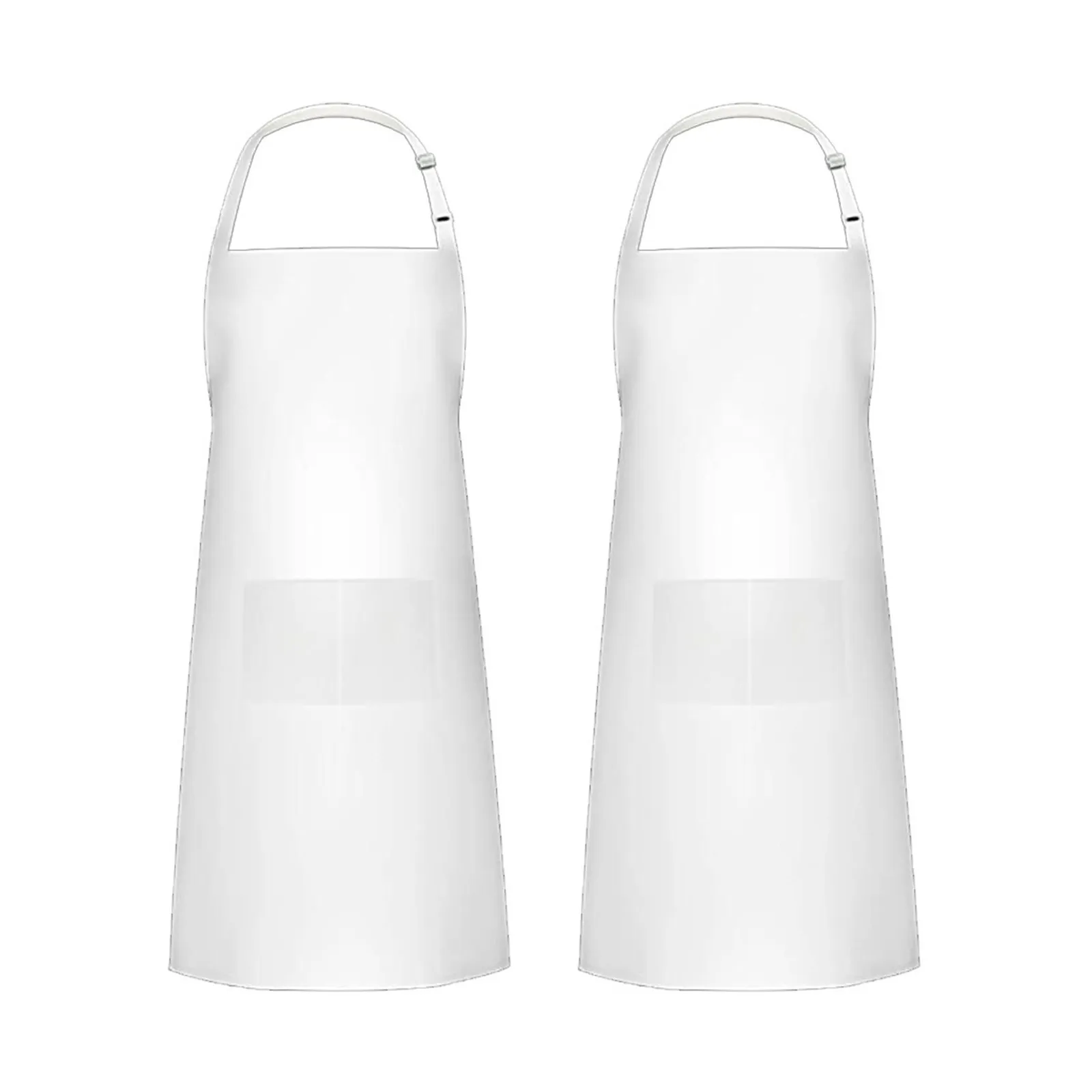 

Adjustable Water Resistance Apron Pocket Women Men Chef Cooking Kitchen Apron