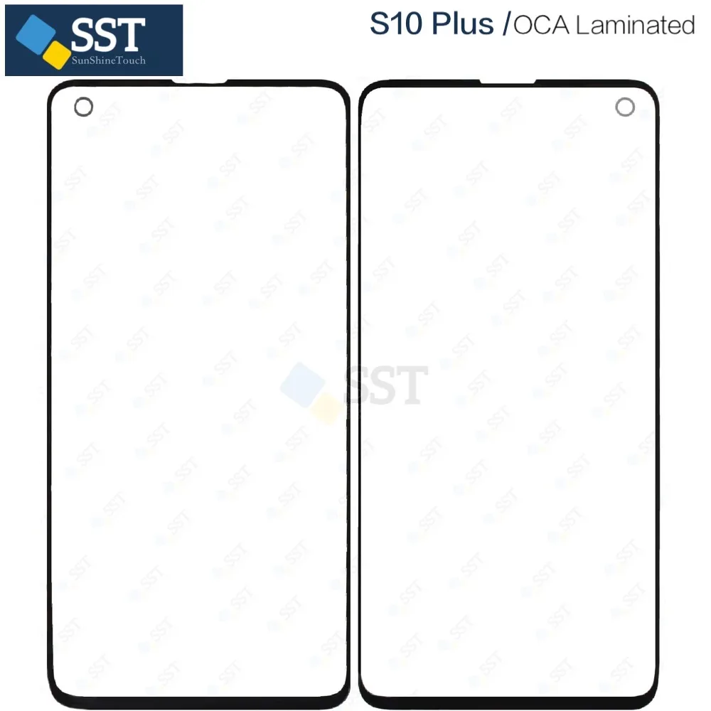 

10 PCS Lot SST Front Panel Glass Lens for SAMSUNG Galaxy S8 S9 S10 Plus Touch Screen + OCA