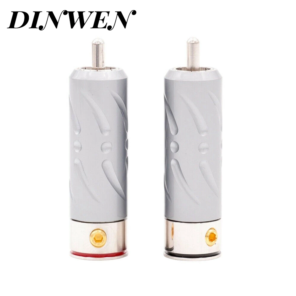 Высококачественный родиевый медный Штекерный разъем Виборг для аудиоусилителя