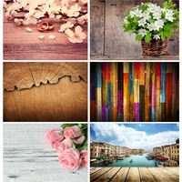shengyongbao background for photography flowers petal wooden planks baby doll photo studio photo backdrop 210308tzb 03
