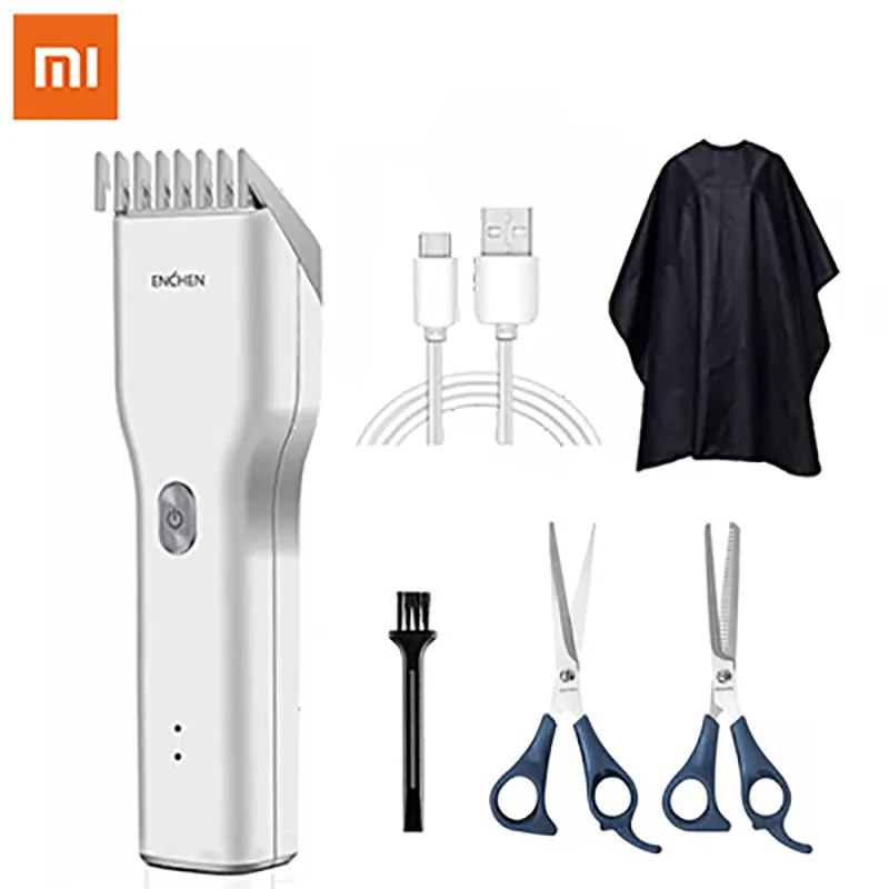

Машинка для стрижки волос Xiaomi ENCHEN Мужская аккумуляторная с зарядкой от USB