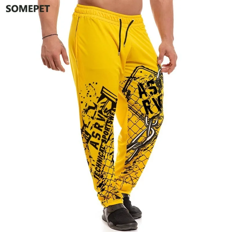 

Joggers Pants Men Fashion Pattern Sportwear Sweatpants Streetwear Hip Hop Trousers Tracksuit Bottoms Gyms Jogger Track Pant