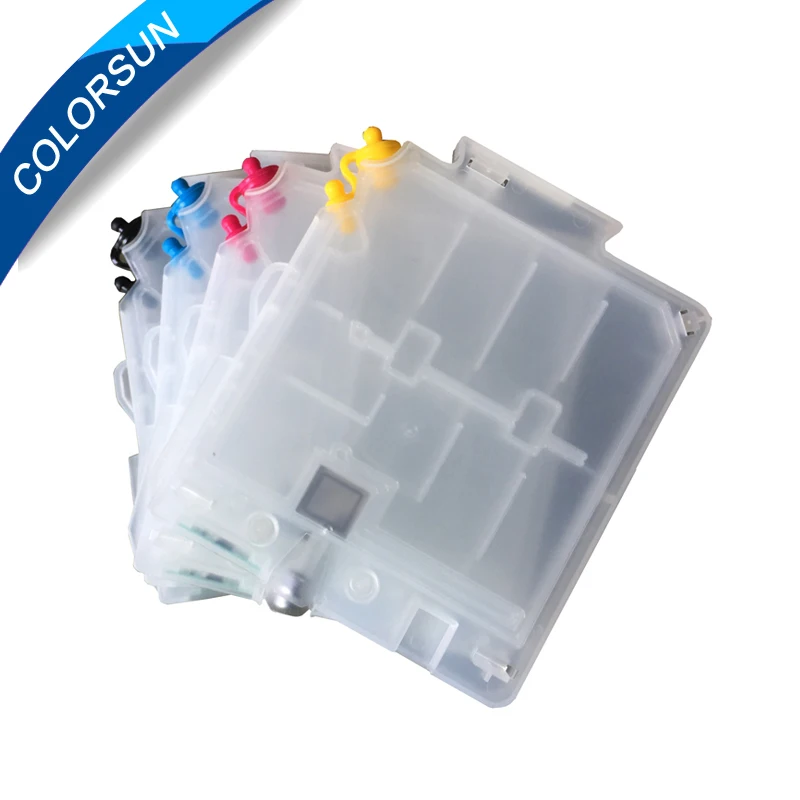 Colorsun GC31 GC 31 многоразовый чернильный картридж для Ricoh GXE 2600/3300/3300N/3350N/5050N/5500/5550N/7700 с