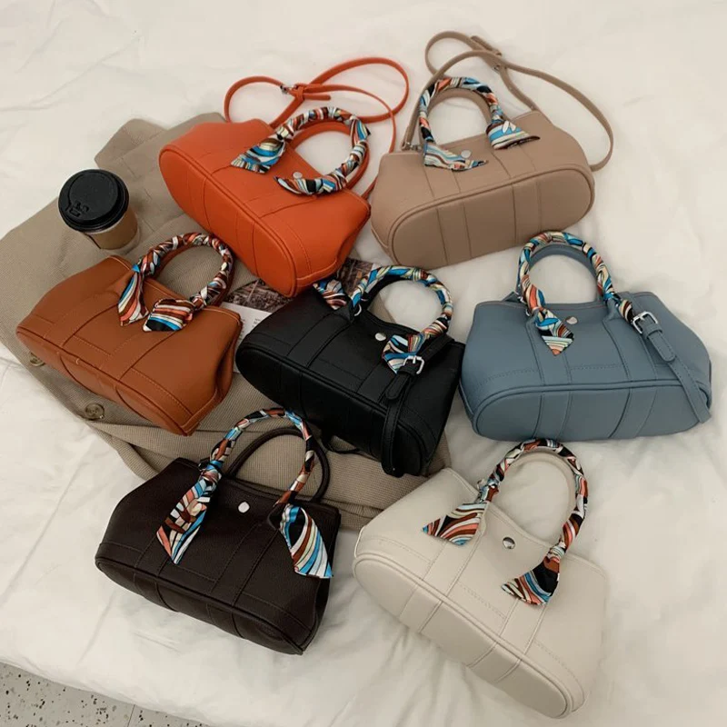 Вместительные кожаные сумки с ручками сверху для женщин новинка 2021 женская сумка