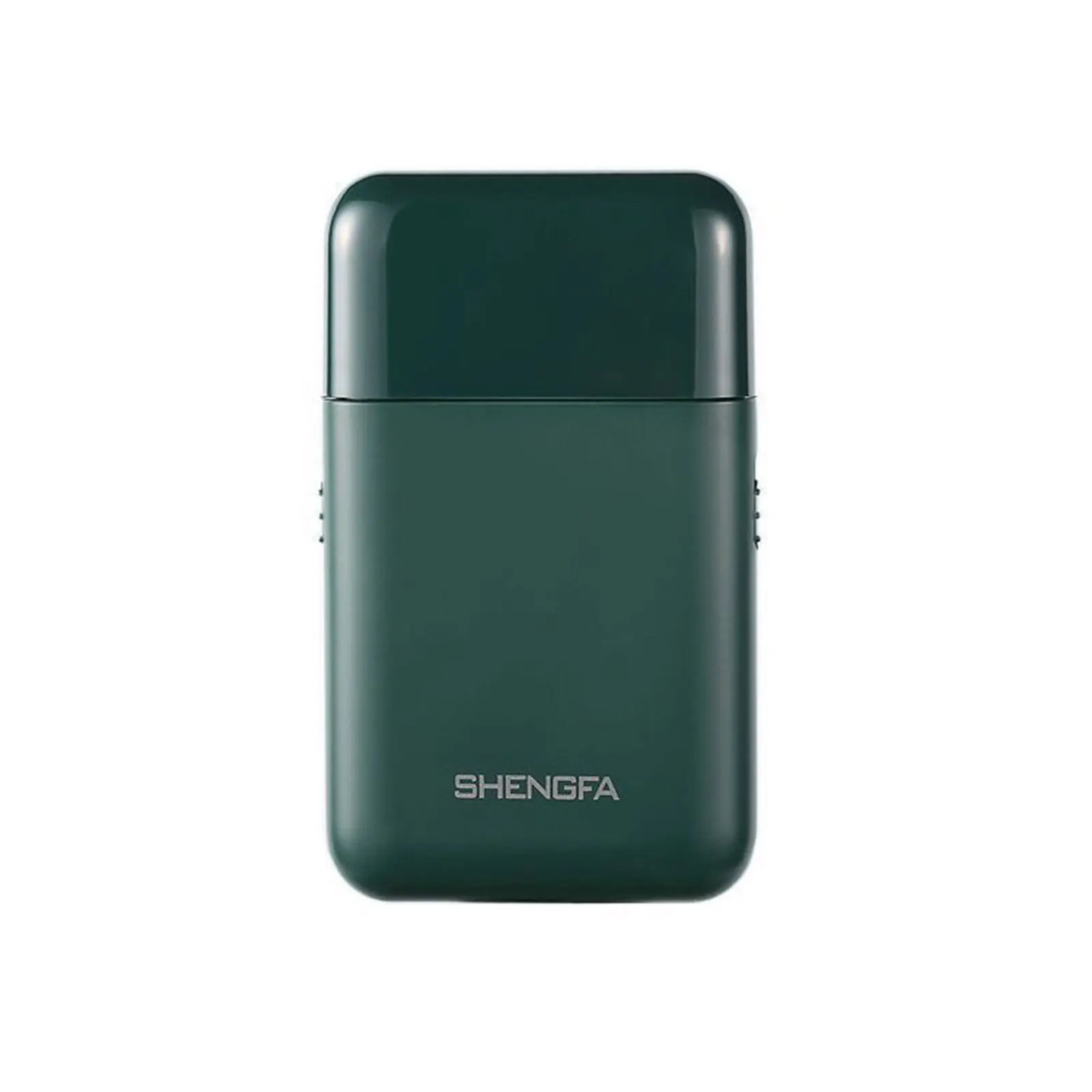 

Electric Shaver Men USB Rechargeable 2 Cutter Head Reciprocating Razor Portable Super Thin Beard Cutter Green Color