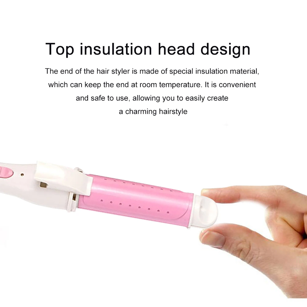 

Curling Iron Hair Wave Wand 2 in 1 Dry Wet Ceramic Straightening Curling Tongs Dual-purpose Hair Curlers Styling Tools