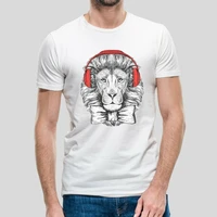 Animal Graphics Tee Shirts Men Harajuku Loose T-Shirt Summer Hot Sale Cotton Shirts Brand Fashion Short Sleeve Top Mens S-9XL