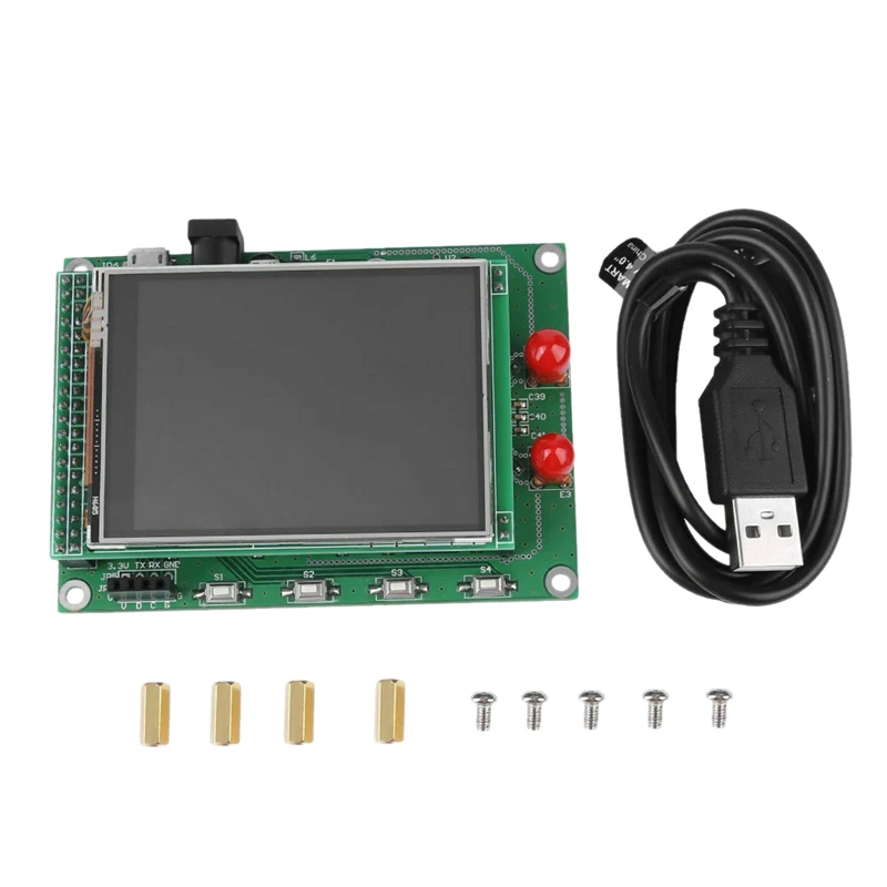 ADF4351 RF развертки источник сигнала плата генератора 35 м до 4 г + STM32 TFT пресс