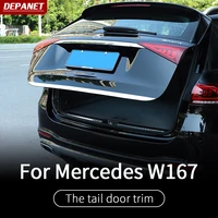 tailgate trim for mercedes gle w167 gls w167 gle 2020 gle 350amg 450 500e amg exterior decoration accessories