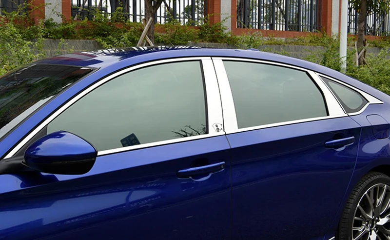 14 шт. декоративные накладки из нержавеющей стали для наружных стекол Honda Accord 10th