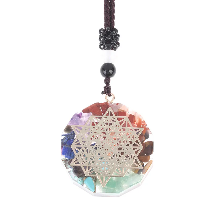 Фото Orgone кулон Цепочки и ожерелья Metatron куб Orgonite энергии 7 Чакр Рейки Исцеление с Orgone кулон Цепочки и ожерелья Metatron куб Orgonite энергии 7 Чакр Рейки Исцеление с