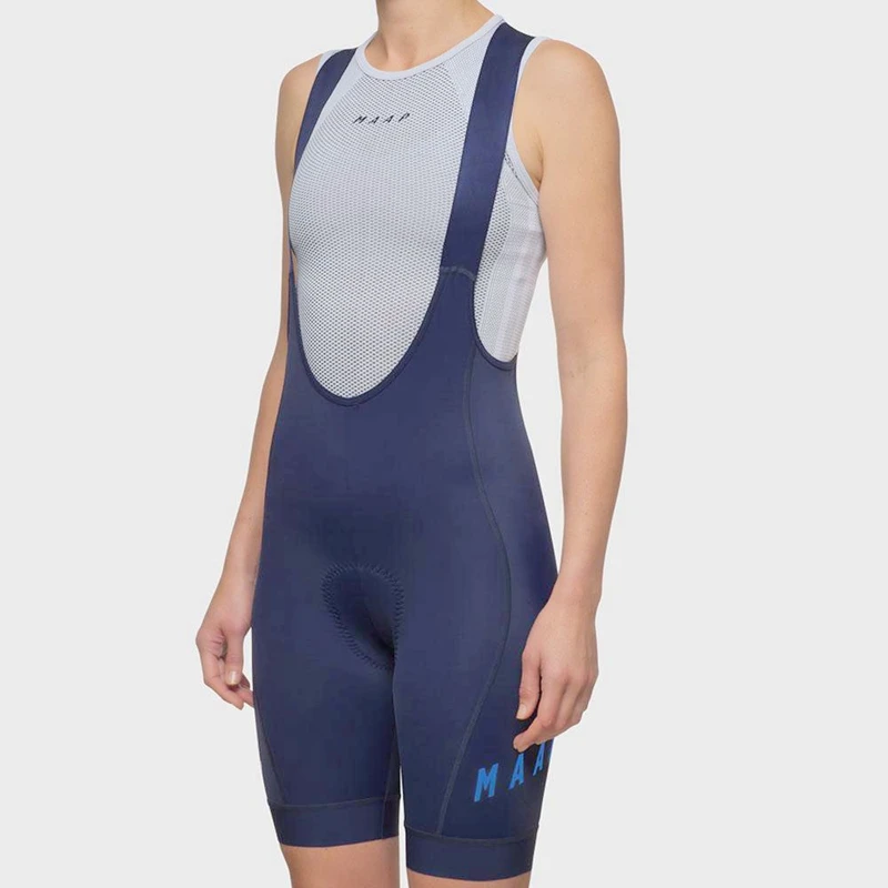 Pantalones cortos ciclismo Pro team Maap Дорожный велосипед Велоспорт Нижняя AAA качество Итальянская лайкра Ткань Велоспорт нагрудник шорты для женщин