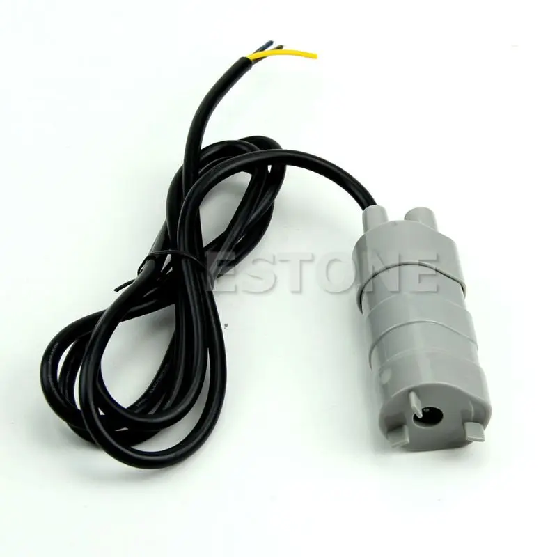 

6-12V DC 1.2A Micro Submersible Motor Water Pump 5M 14L/Min 600L/H