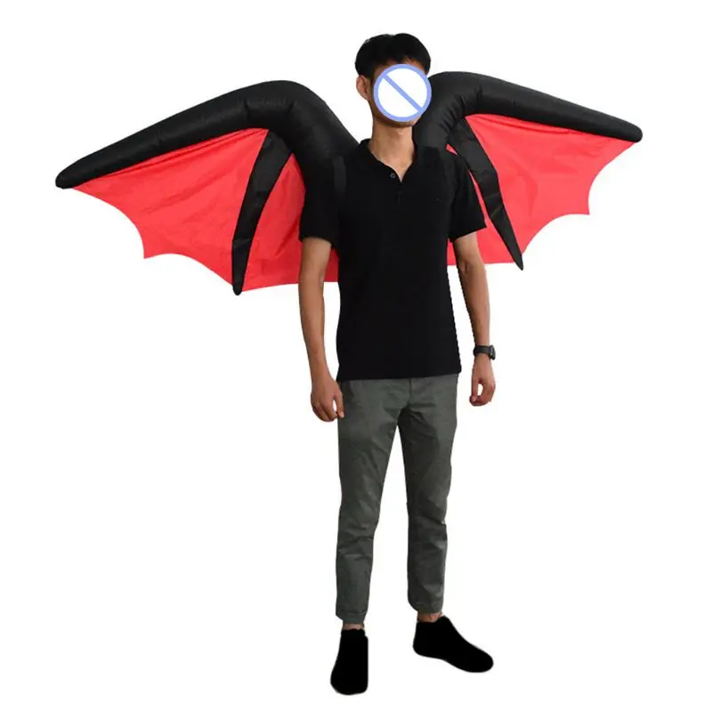 

Bat Wing Inflatable Costume Adults Funny Blow up Outfit Halloween Cosplay Suit DXAD