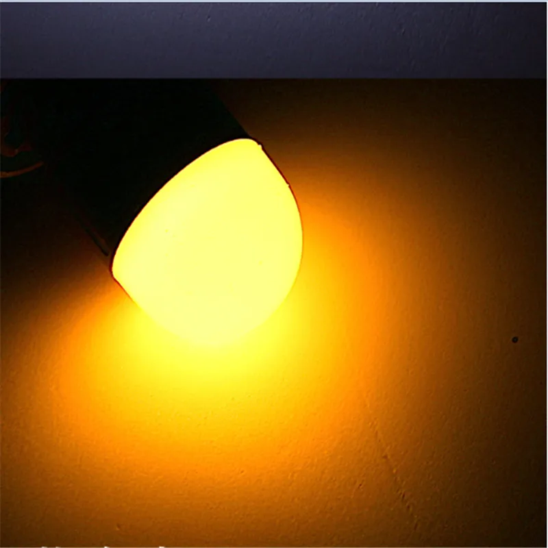 Yellow 2PCS 1156 BA15S PY21W LED for Brake light W21W LED 3030 9SMD 1157 BAY15D LED for taillight Highlighting reversing light for Auto - Испускаемый цвет: Yellow
