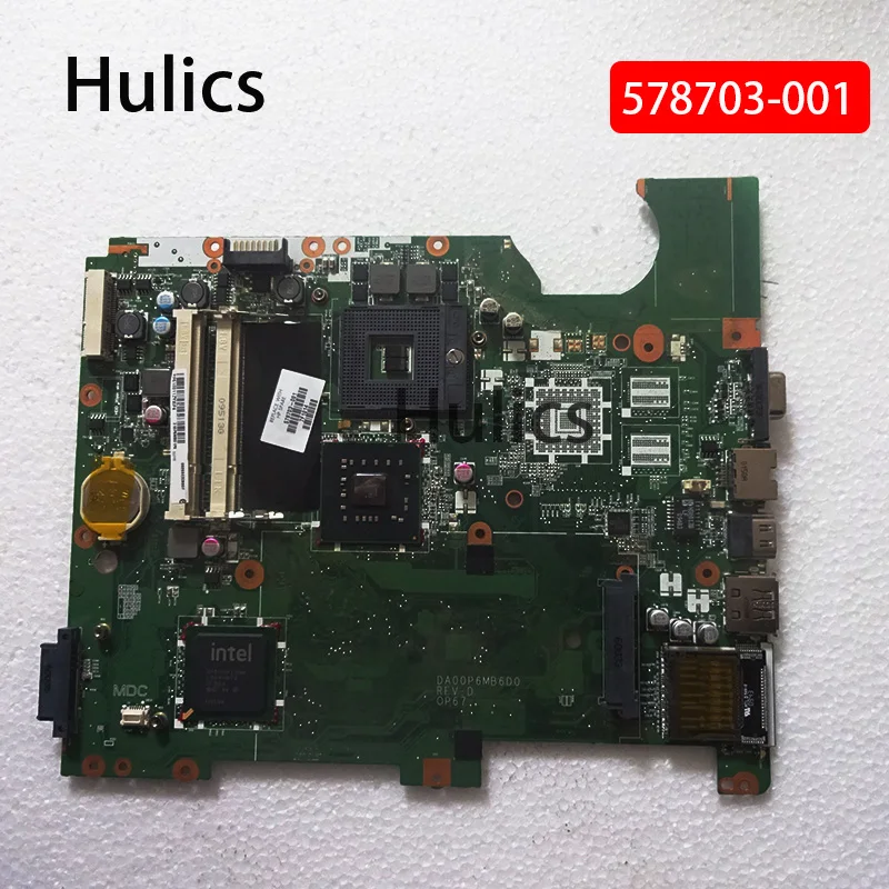 Материнская плата Hulics 578703-001 для ноутбука HP G71 CQ71, материнская плата DA00P6MB6D0 Материнская плата Hulics 578703-001 для ноутбука HP G71 CQ71, материнская плата DA00P6MB6D0