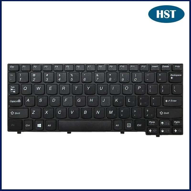 

Протестированная черная клавиатура для ноутбука Lenovo K20-80 K20-30 45 K20-70 75 K2450 K20-40 K20 K21 US