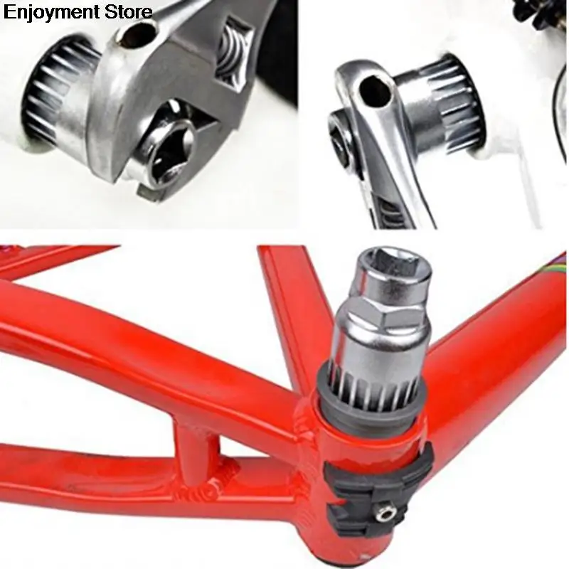 Mountain Bike Chain Cutter/Chain Removel/Bracket Remover/Freewheel Remover/Crank Puller Remover Bicycle Repair Tool Kits 1Set | Спорт и
