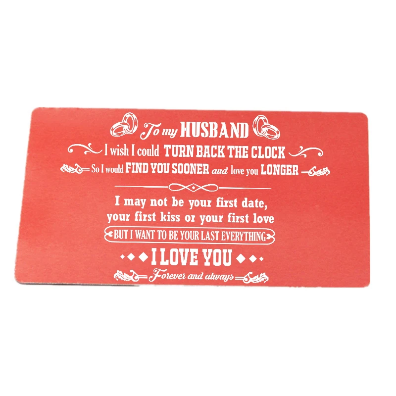 Персонализированный Металлический бумажник вставка для карт