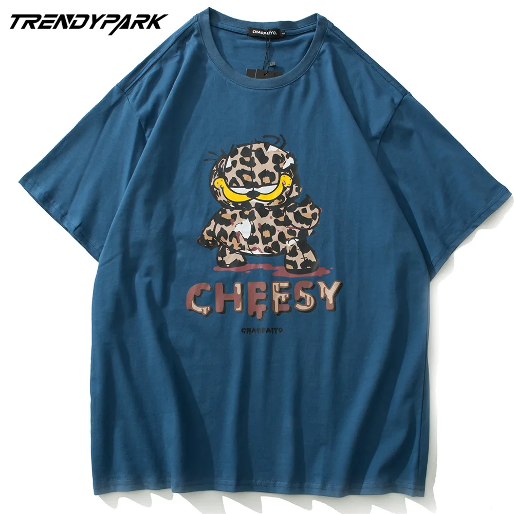 

Men's T-shirt 2021 New Summer Short Sleeve Printed Tee Hip Hop Oversized Cotton Casual Harajuku Streetwear Top Tshirts Clothing