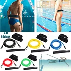 4 м Piscina эластичная резиновая веревка для плавания тренировки регулируемый ремень для плавания тренажер латексные трубки различные характеристики стиль