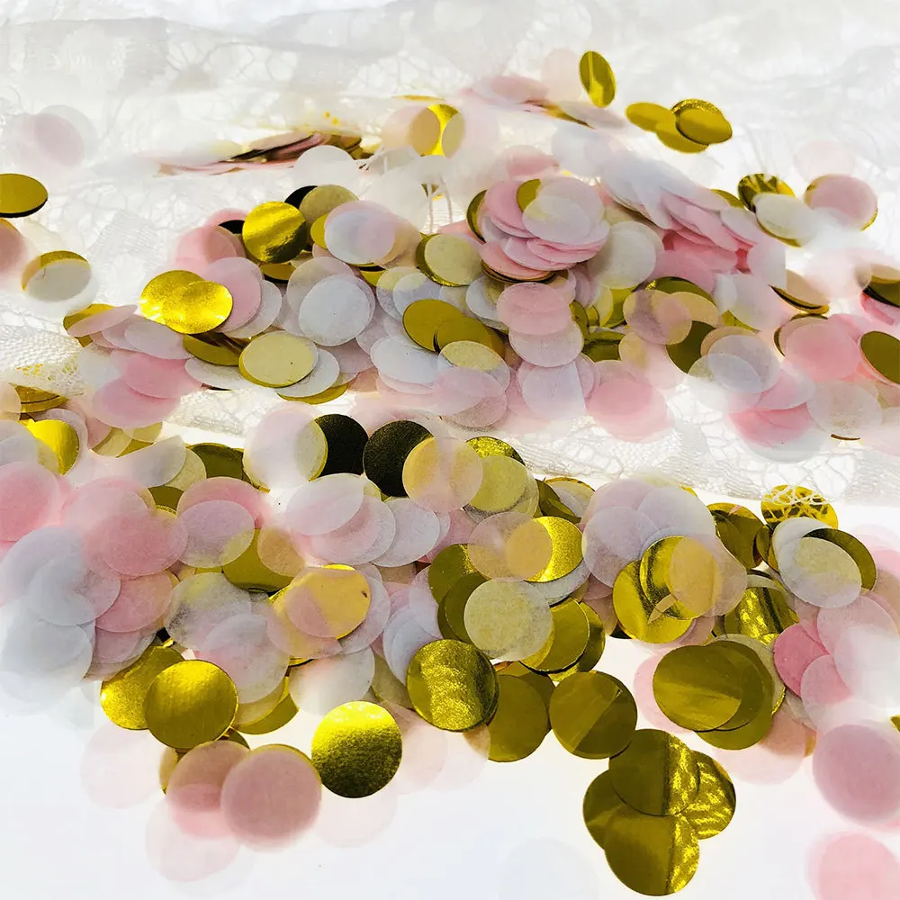 Розовое золото конфетти украшение для куриной вечеринки свадьбы Декор блестящее