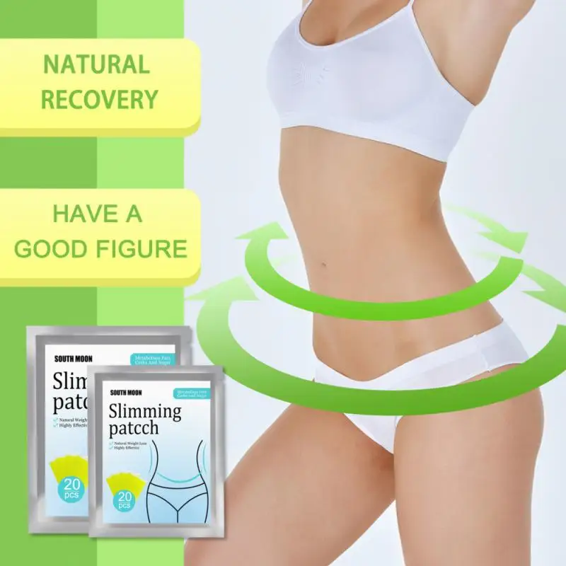 

Slim Patches 20PCS Slimming Sticker Weight Loss Plaster Products Helb Navel Burning Fat Patches Body Shaping Slimming Sticker