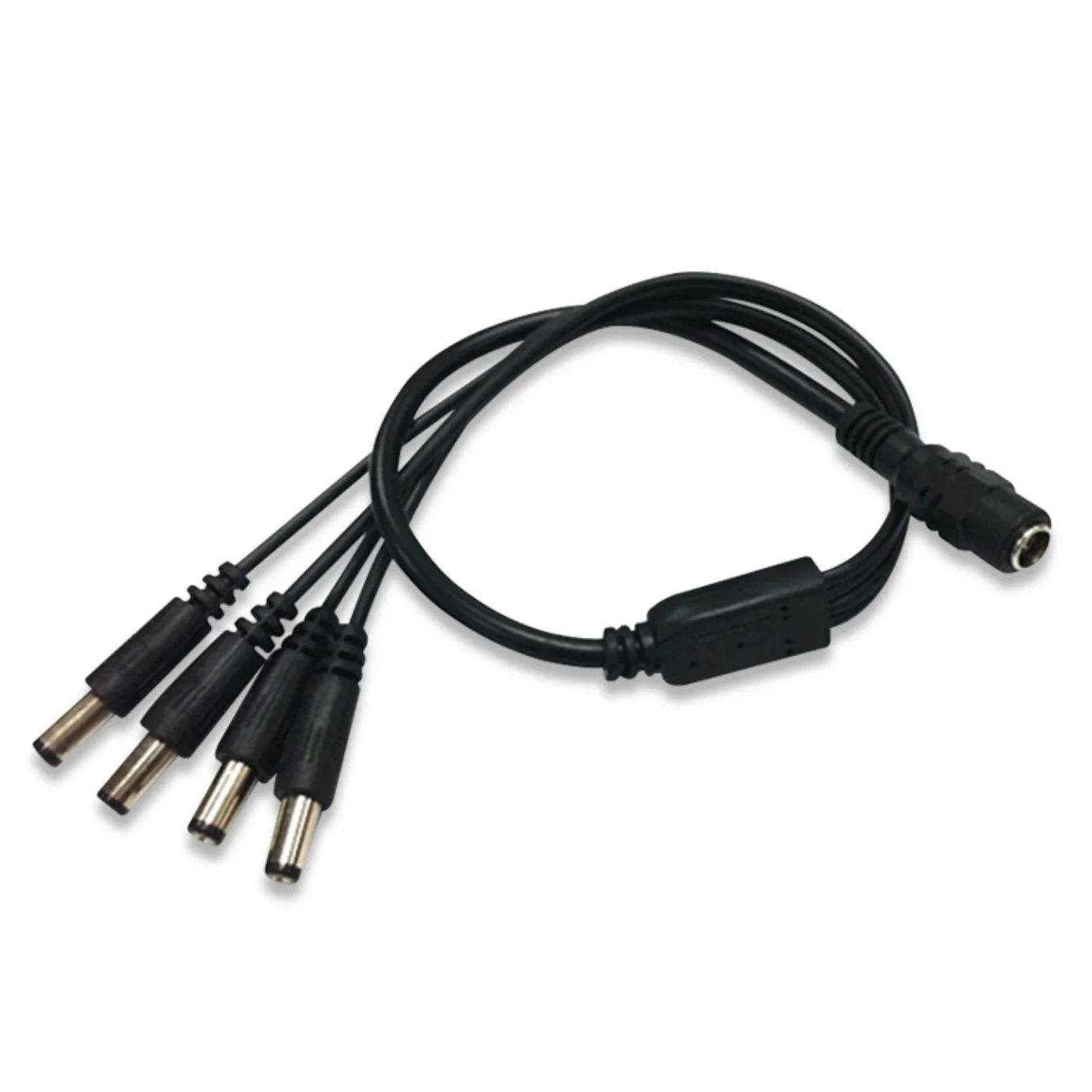 

20pcs lot, 1 in 4 output DC Splitter, UL Approval cable/cords, 5.5x2.1mm