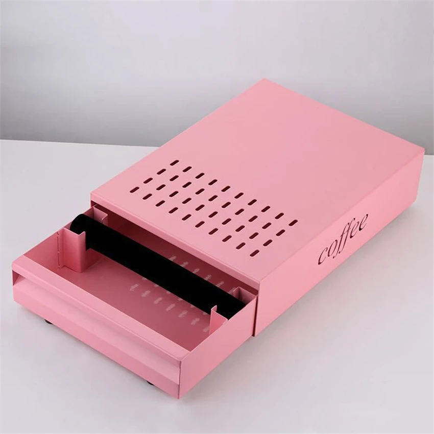 Новинка кофейник эспрессо из нержавеющей стали с выдвижным ящиком шлак для кофе