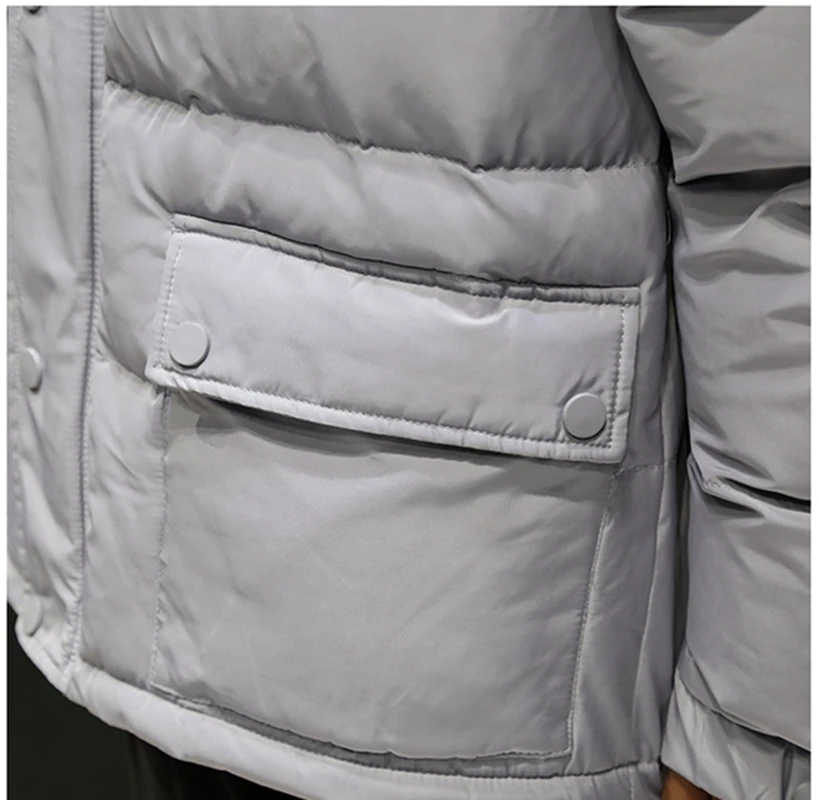 

Winter Nice Men Down Cotton Garment Fashion Printed Jacket High Quality Hooded Jacket