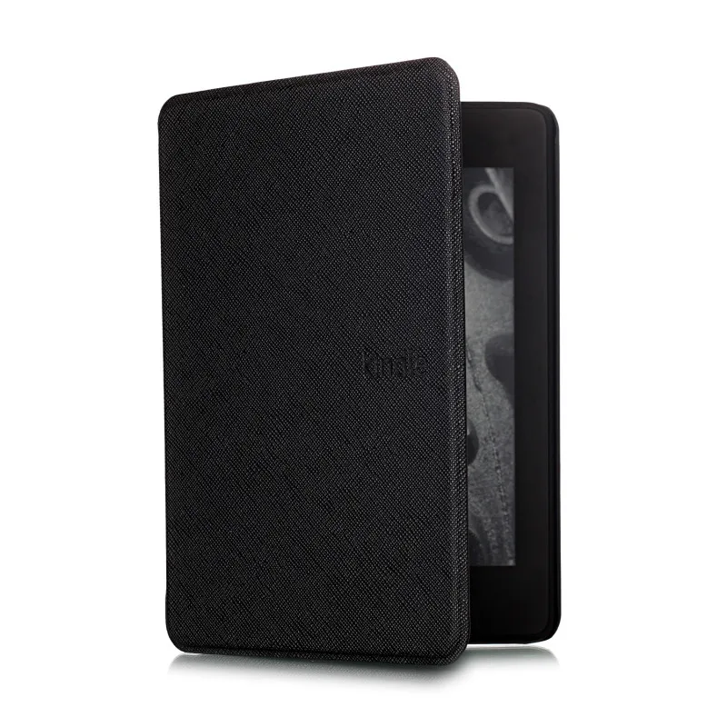 Black Новое поступление, чехол для планшета для Amazon Kindle Paperwhite 4, ультра тонкий умный кожаный магнитный чехол - Цвет: Black