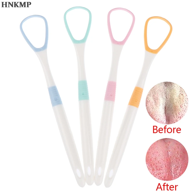 

Tongue Scraper Tongue Brush Cleaner Oral Cleaning Tongue Toothbrush Brush Reusable Fresh Breath Remove Tongue Coating