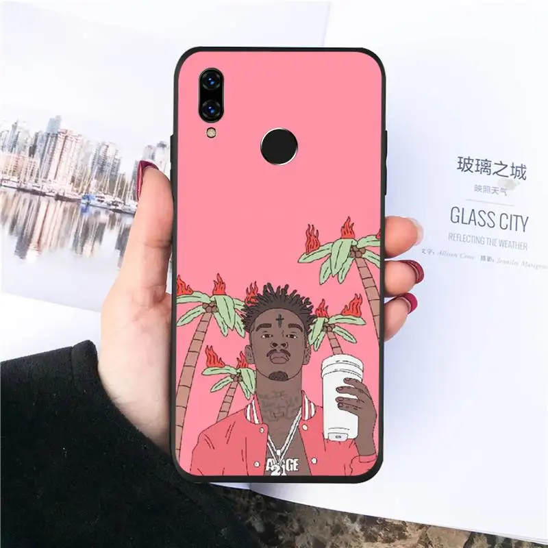 

kodak black American rapper Phone Case For Huawei honor Mate P 10 20 30 40 Pro 10i 9 10 20 8 x Lite funda coque