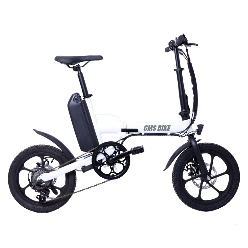 CMS-F16-Plus 16 inch foldable electric bike 6 speed folding e-bike al alloy bicycle | Спорт и развлечения