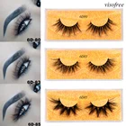 Visofree 6D натуральные норковые ресницы, ручная работа, накладные ресницы, накладные ресницы из норки, 5D норковые ресницы для макияжа, ресницы оптом для красоты