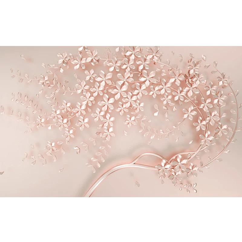 

Wall Murals House Decoration European Retro Wallpaper Vintage 3d Rose Wall Stickers