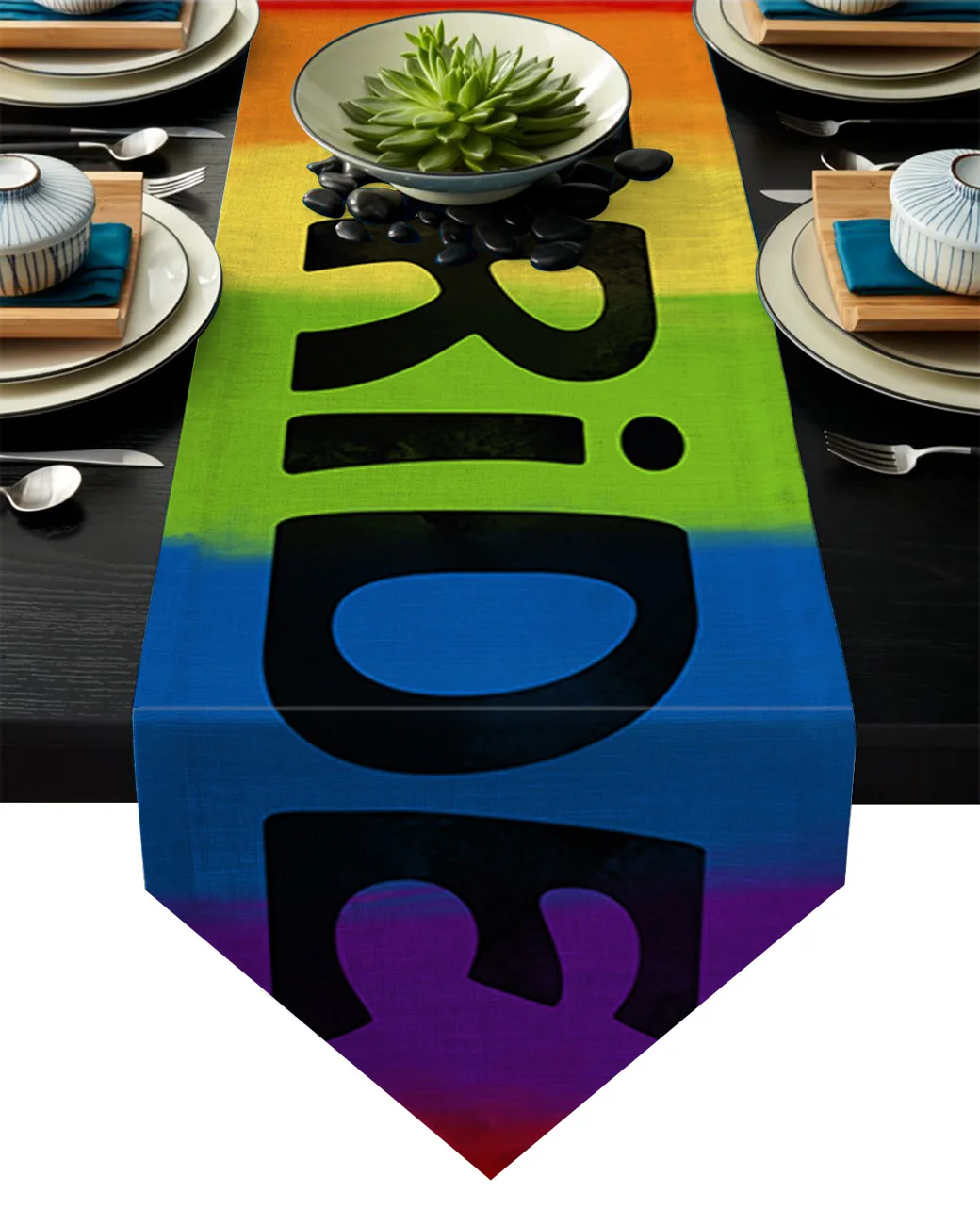 Скатерти в радужную полоску современные скатерти прямоугольные обеденные