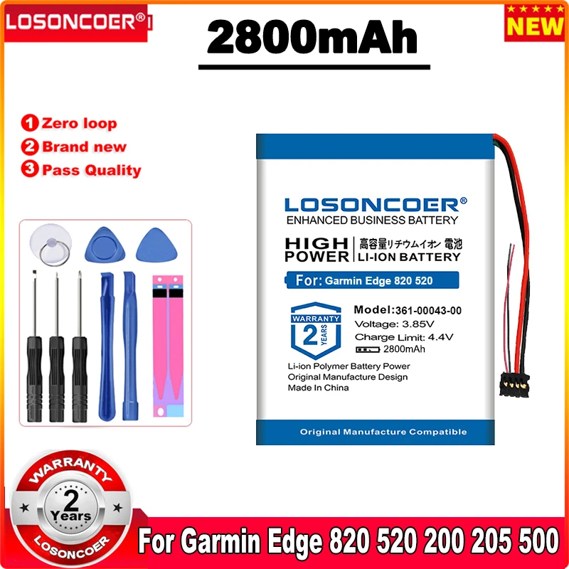 2800 ΠΌΠΡ Π΄Π»Ρ GARMIN Edge 200 205 500 520 Edge Explore 820 010-01626-02 361-00043-00 361-00043-01 361-0043-00 GPS 520 plus Π°ΠΊΠΊΡΠΌΡΠ»ΡΡΠΎΡ 2800 ΠΌΠΡ Π΄Π»Ρ GARMIN Edge 200 205 500 520 Edge Explore 820 010-01626-02 361-00043-00 361-00043-01 361-0043-00 GPS 520 plus Π°ΠΊΠΊΡΠΌΡΠ»ΡΡΠΎΡ