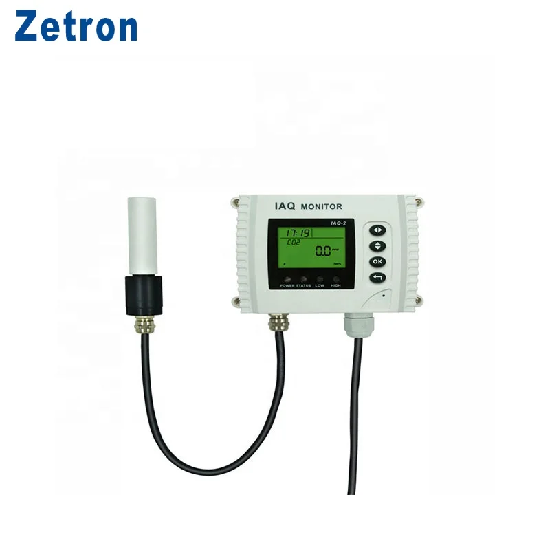 

Zetron O2/O3/CO2 with Temperature and Humidity Indoor Air Quality monitor