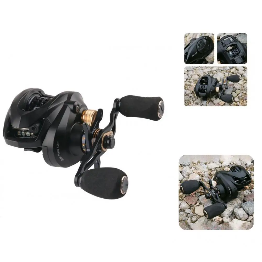 

Low-Profile Reel Solid Fishing Wheel Strong Brake Force Fishing Reel