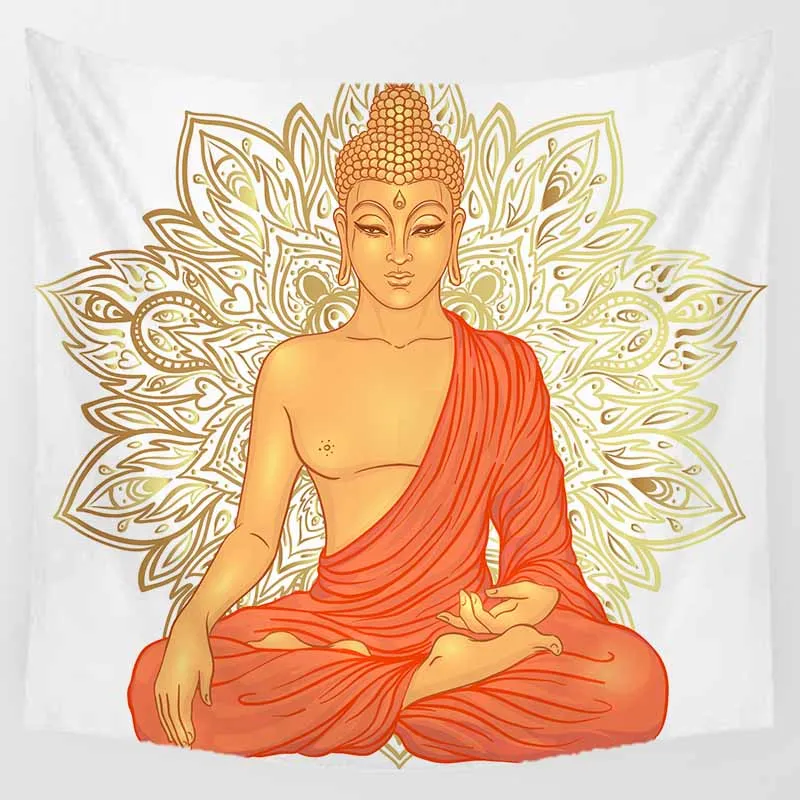 Горячая Распродажа квадратной формы Творческая Бог и отдых узор настенный